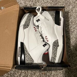 Jordan 3 White Cement